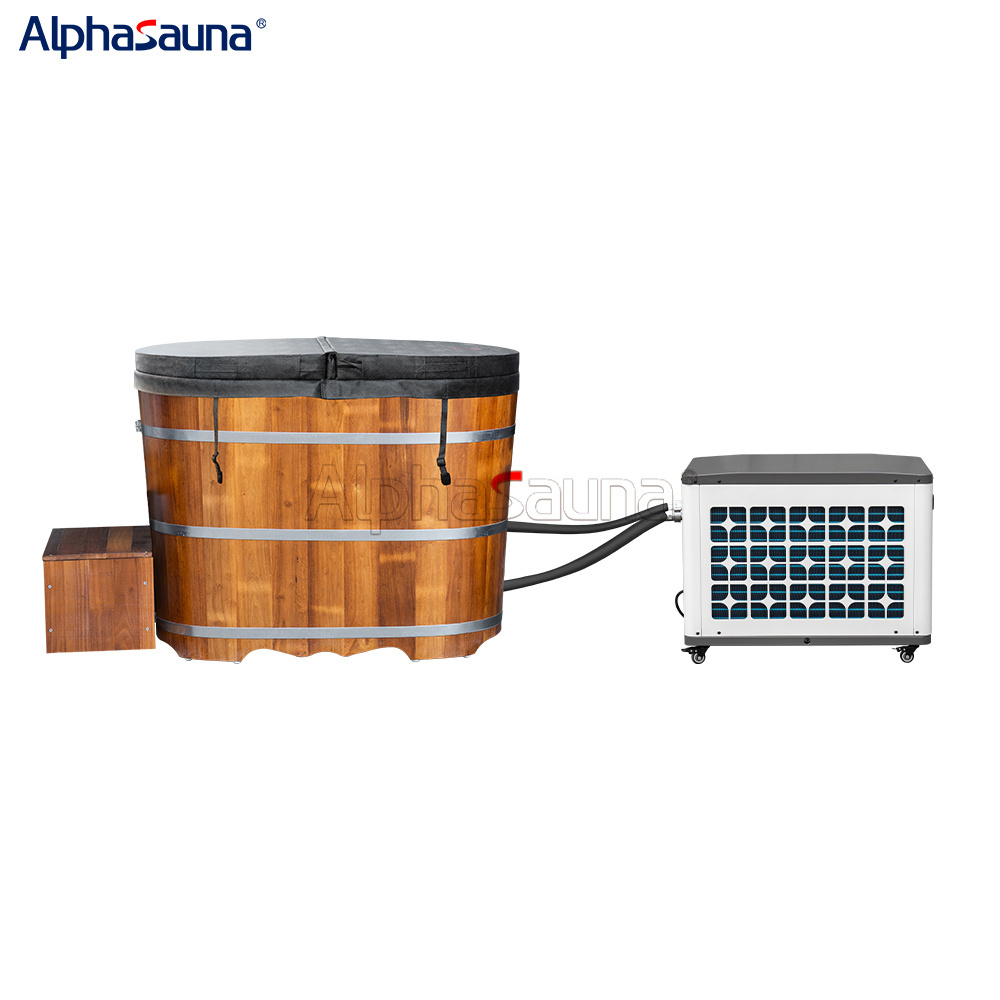 The Barrel Cold Plunge Tub Ice Bath Machine With Chiller System