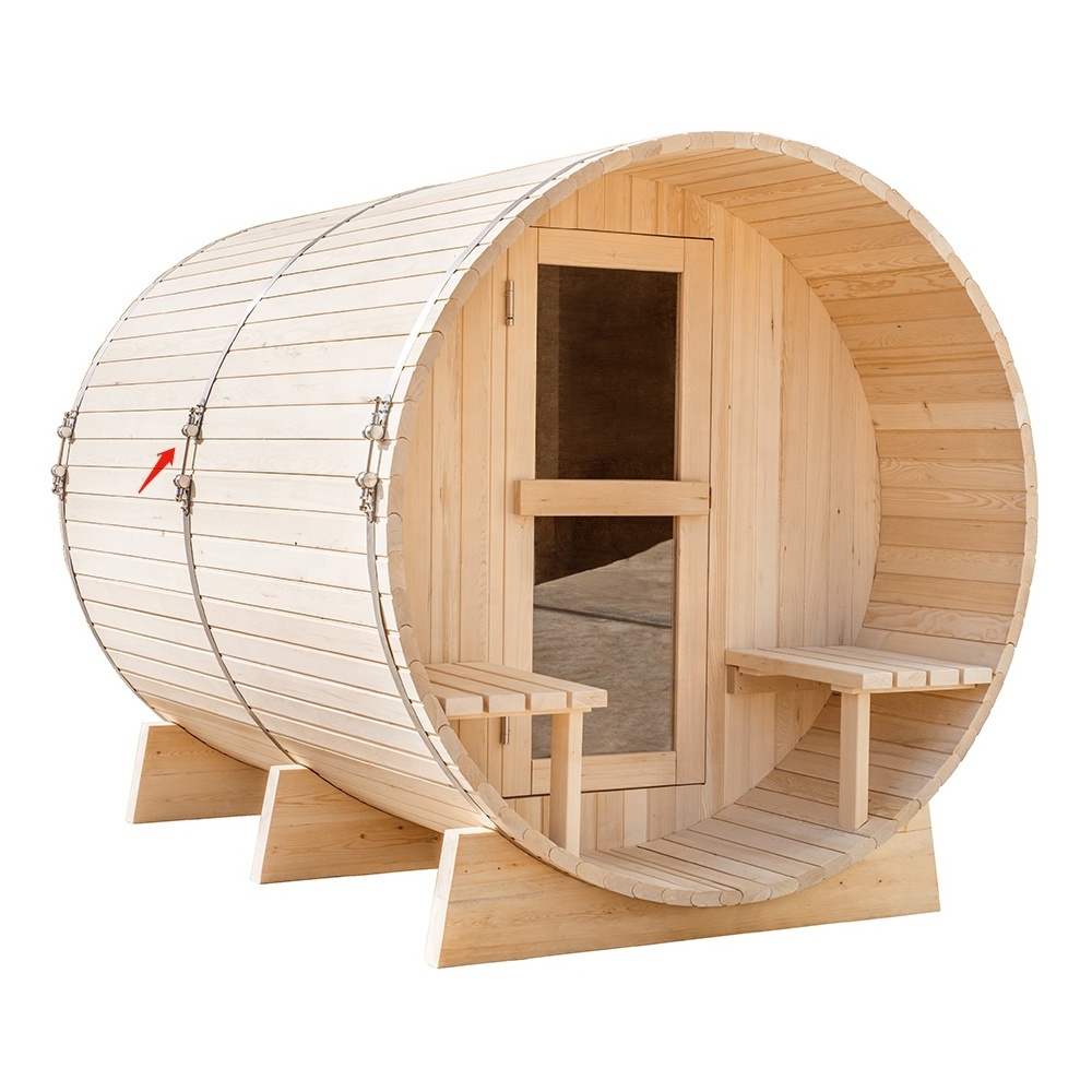 Alphasauna Stainless Steel Band for Barrel Sauna And Wooden Hot Tub