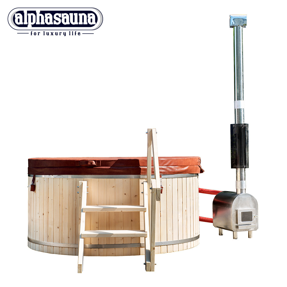 Wood Fired Hot Tub Heater - Wood Fired Pool Heater for wooden tub