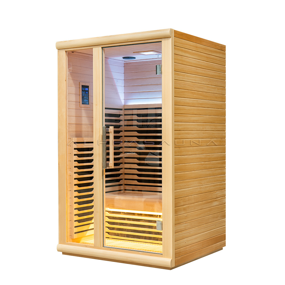 Luxury Low Emf Infrared Sauna Factory Wholesale Traditional Infrared Sauna Shower Combination Far Infrared Heater Sauna