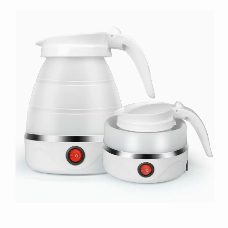 800ml 800W portable cheap mini foldable electric kettle for travellers