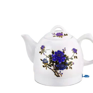 1L color changing flower Jingdezhen household tea automatic power off gift ceramic electric kettle