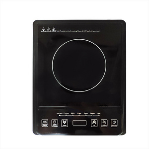 220v induction cooker price mini electric ih touch screen high power black crystal single burner stove japan