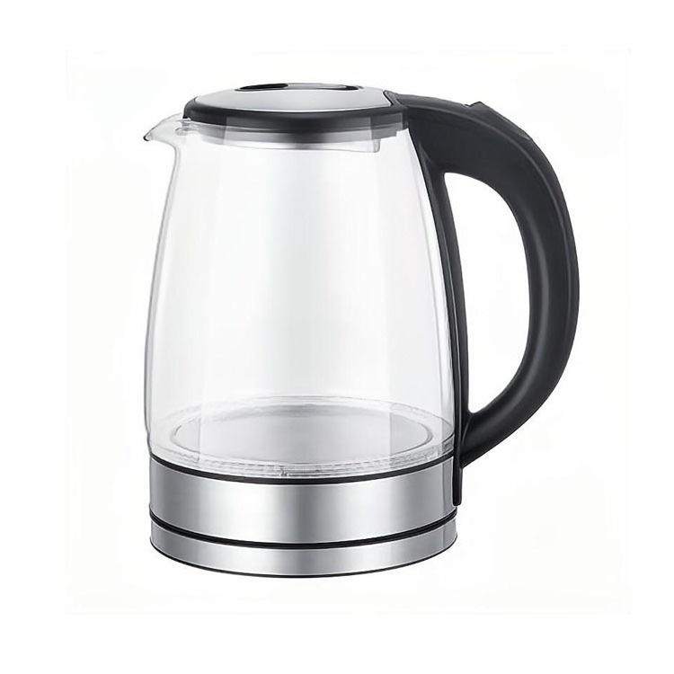 1.8L 1200W  household portable bpa-free glass electric kettles