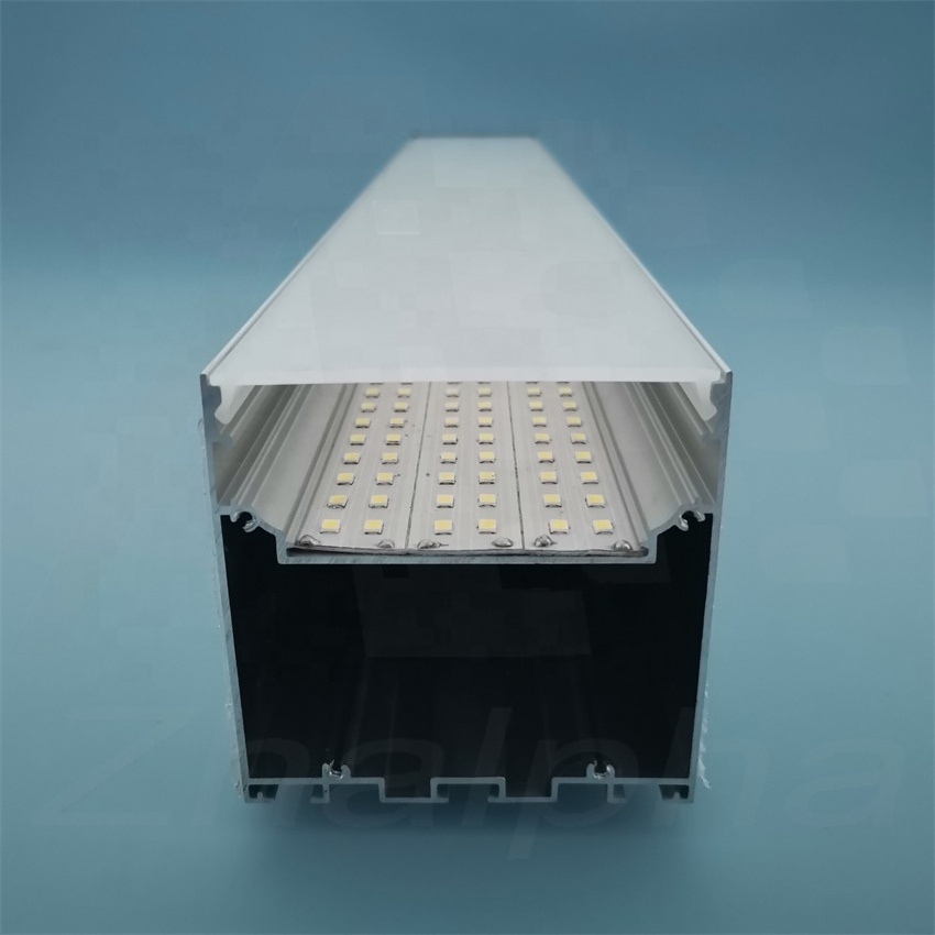 Customized PC LED light cover polycarbonate linear cover for office light