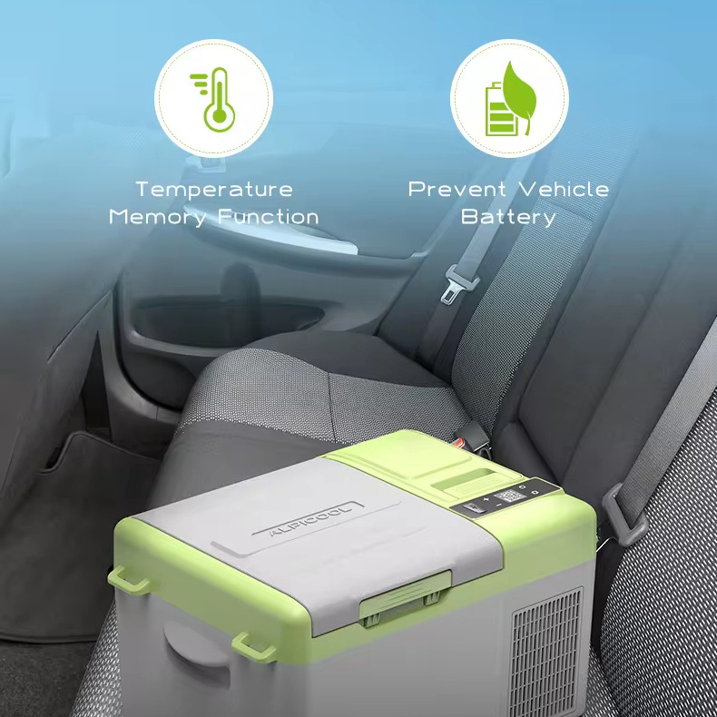 Alpicool Y9E mini fridge freezer portable compressor car fridge electric cooler camping RECHARGEABLE freezers Detachable battery