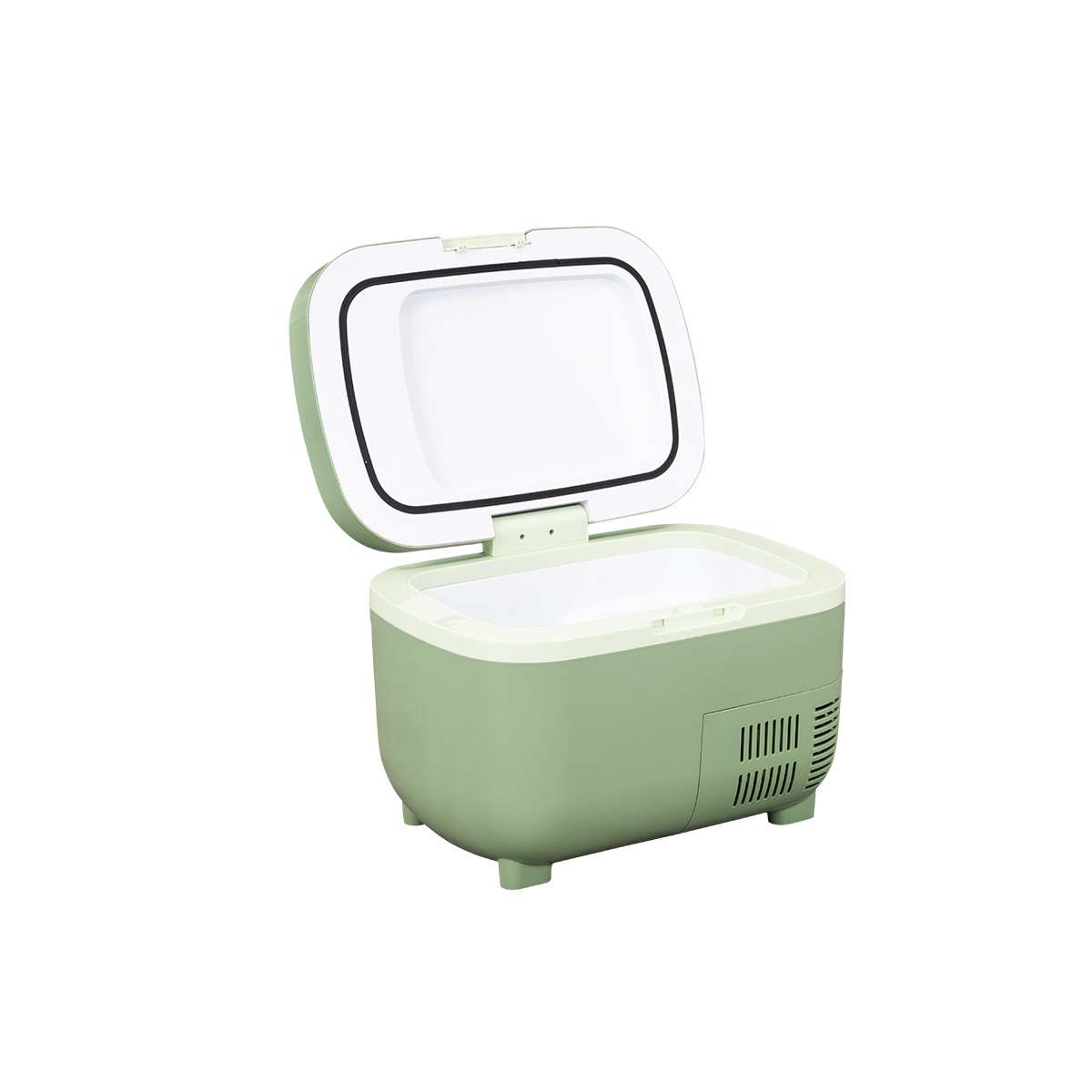 MINI11 easy carry  portable skincare horizontal design refrigerator mini 10.9L cosmetic freezer car home dual use fridges