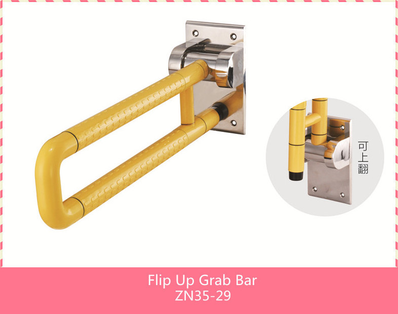 Stainless Steel Swing up grab handle handrail grab bar