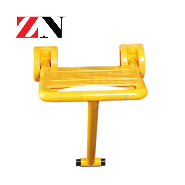 Bathroom Shower Seat Disabled Toilet Sanitary Ware Wall Mounted Folding Swing Up Shower Seat