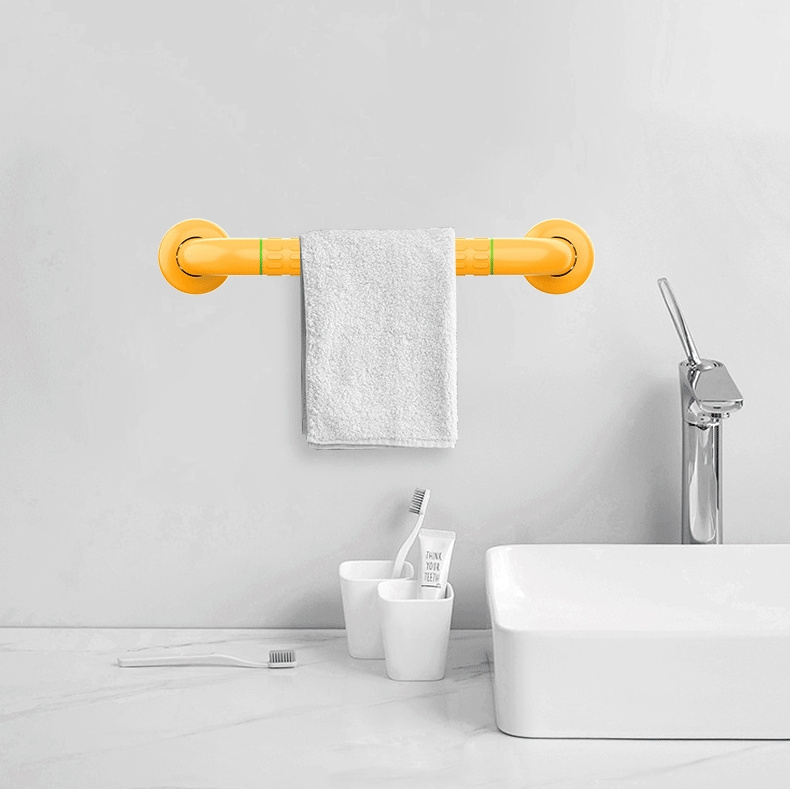 Factory Made New Design Nylon Bathroom Handrail Safety Disabled Handrail Bathroom Shower Accessories Handle Grab Bar