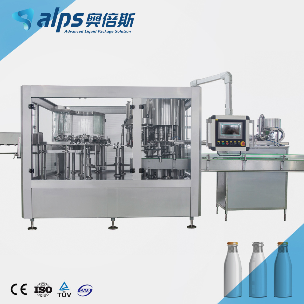 Full Automatic Small Aseptic Yogurt Liquid Milk Filling Machine