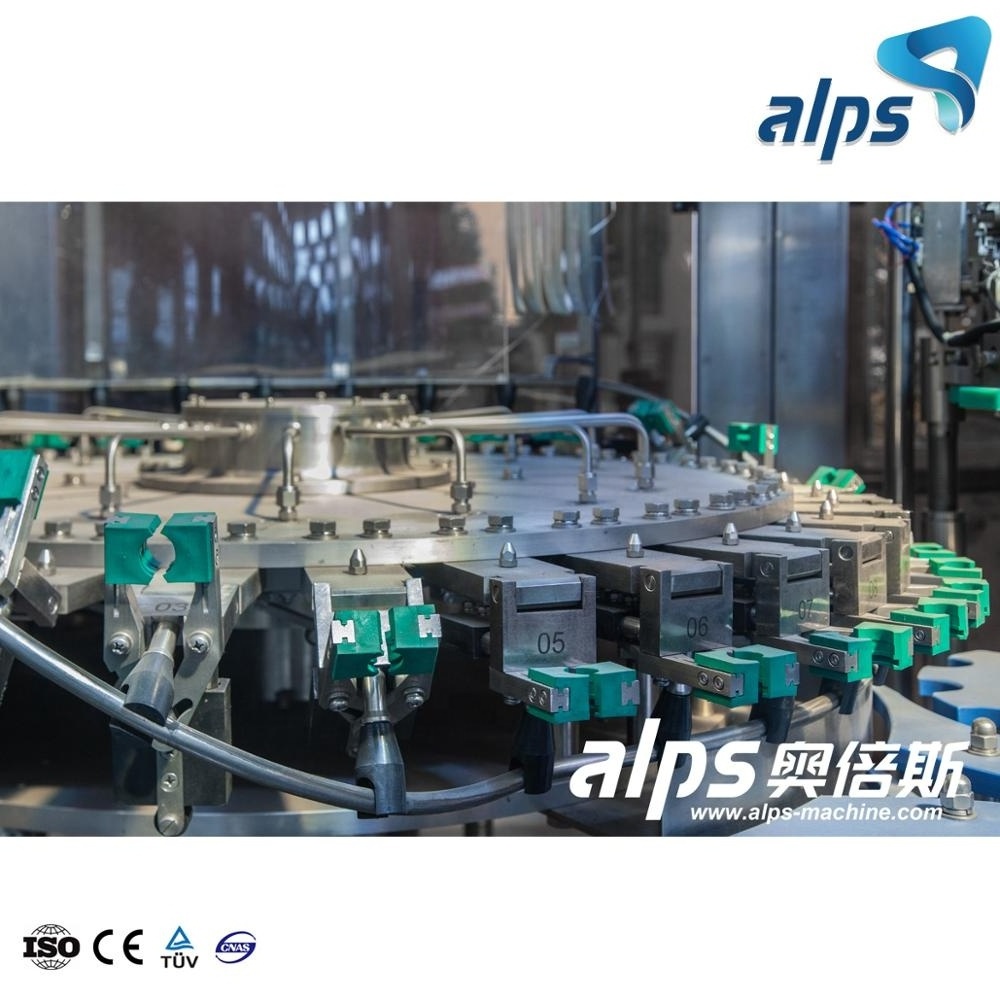 ALPS Automatic Beverage Drinking Water Beer Bottles Filling Packaging Making Machine