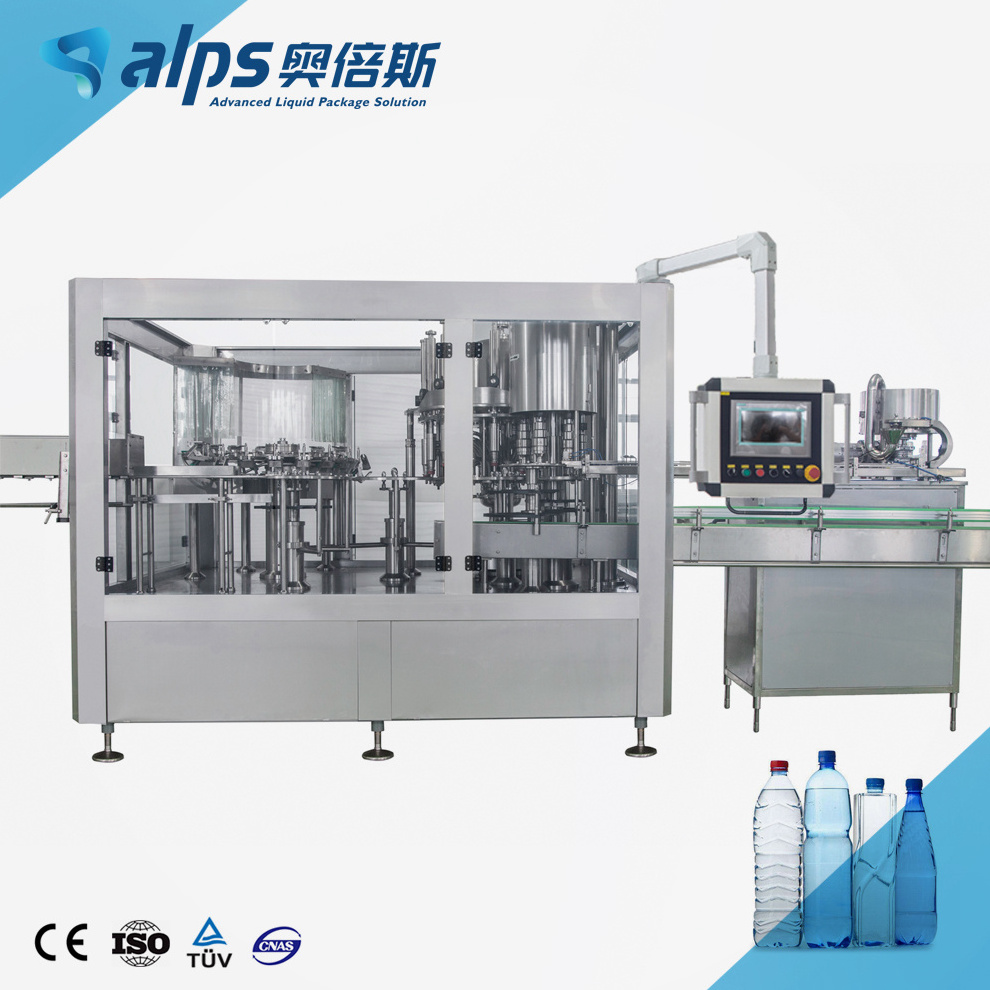 Automatic Bottling Drinking Mini Pure Mineral Water Glass Plastic Bottle Filling Machines Packaging Production Line Plant Price