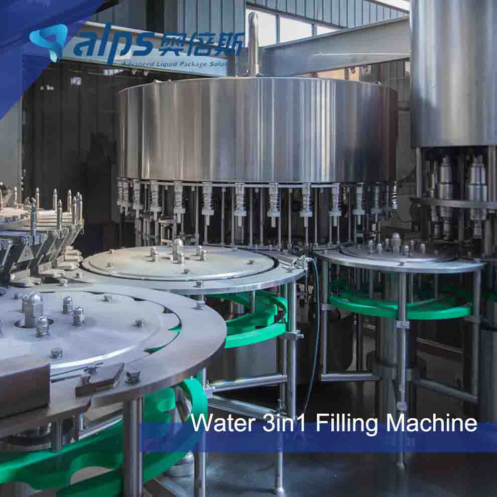 Full Automatic Complete Bottled Drinking Water Production Line / Mineral Water Filling Machine / Bottled Water pure machine