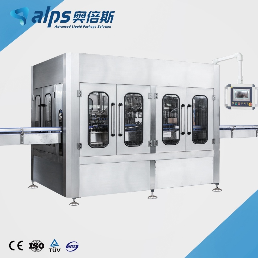 ALPS Automatic Beverage Drinking Water Beer Bottles Filling Packaging Making Machine