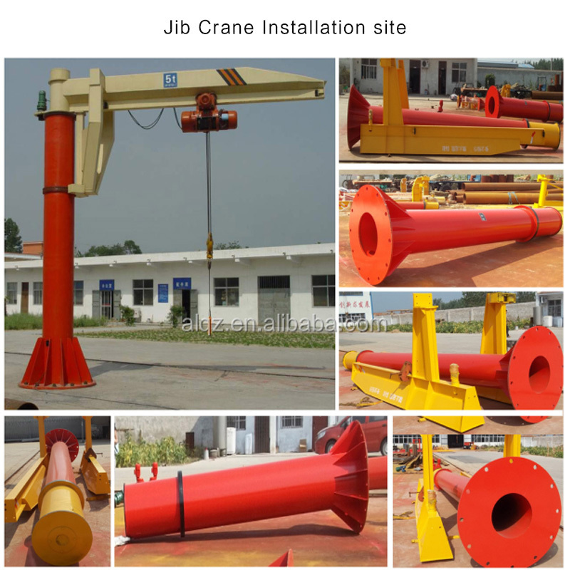 December clearance sale Floor Mounted Mini Jib Crane 500kg 1 ton 2 ton 3 ton 5 ton