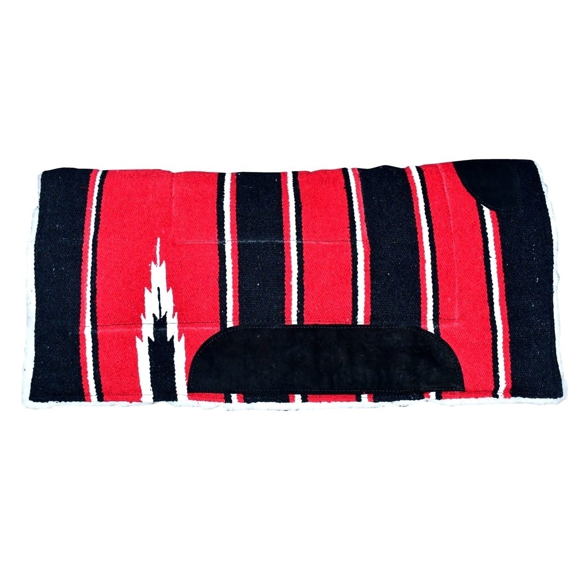 Weaver Single Weave Saddle Blanket Western Saddle Pad Best  Leather Wool Felt Western Contoured Wool Saddle Horse Pad