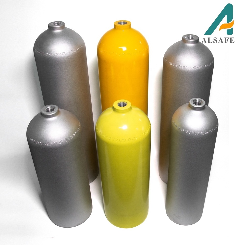 Alsafe Diving Air Tank Small Factory Sale Dot Lung Tank Scuba Oem Ce Certified Iso Scuba Diving Oxygen Tank