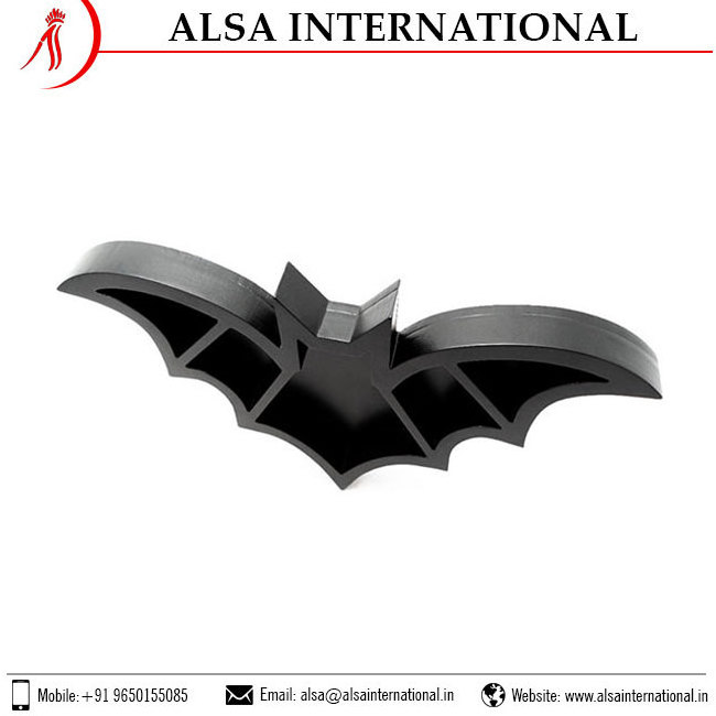 Affordable rate Latest Home Decor Customized Best Price Wooden Bat Style Black Shelves Buy From Reputed Supplier Alsa International