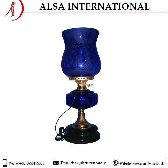 Bulk Supply Wholesaler Customized Modern Design Antique Glass Lamp Order Online