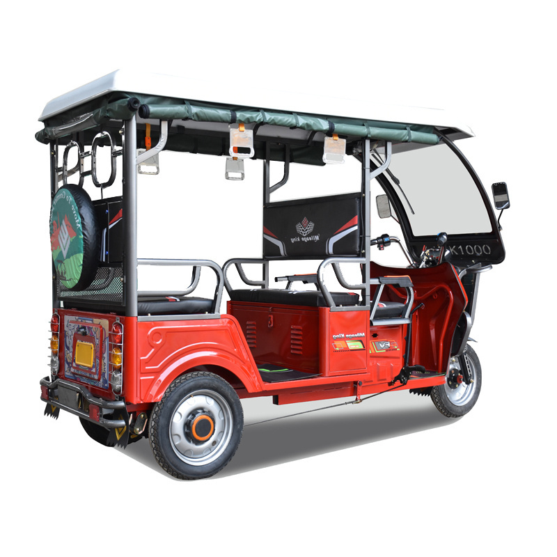 Energy electric vehicles tuk tuk e rickshaw with 1000w motor electric tricycle motorcycle engine three wheel vehicle