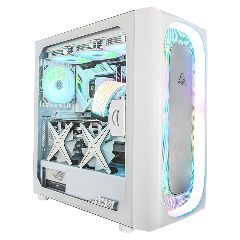 Gaming Computer Cases Towers desktop Alseye 2023 Newest design AI Pro Computer hardware PC case