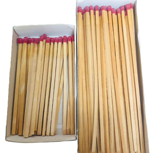 Long match sticks with color head posh blaze 40mm safety matches wooden matches supplier from india direct factory supply