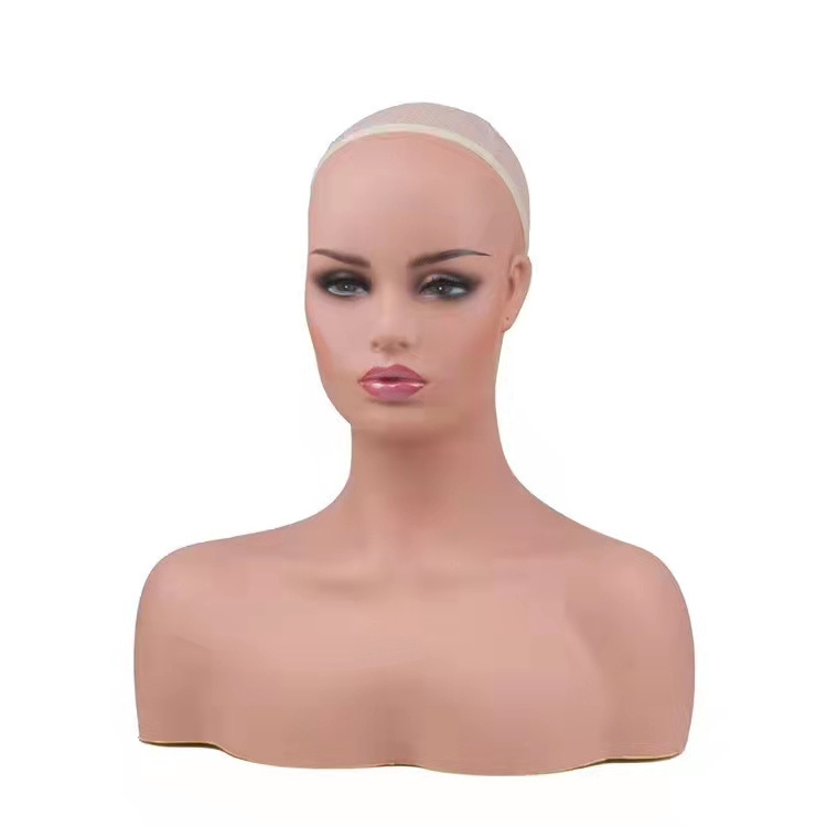 Wholesale Price Doll Real Head Mannequins Training Teaching Head With For Barber