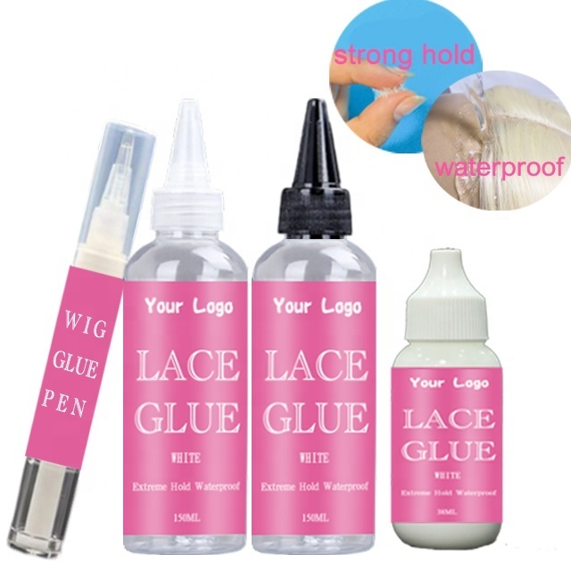 Strong Hold Hair Lace Wig Waterproof Adhesive Glue Lace Frontal Hair Extension Liquid Glue ghost bond adhesive toupee glue 150ML