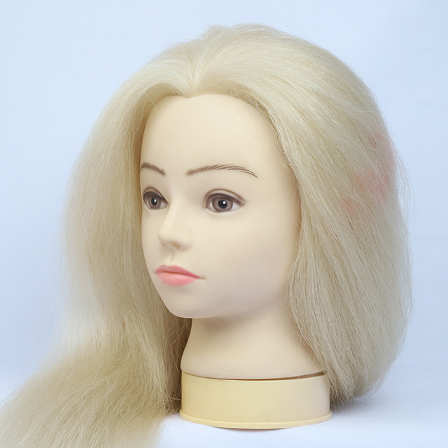 Factory Wholesale Cheap Price Synthetic Hair Mannequin Head Hair Braiding Training doll Head