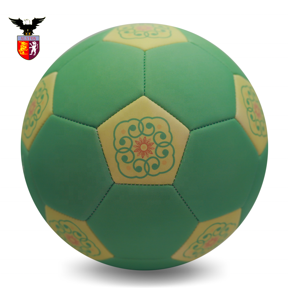 Alston chinese style colorful machine sewing soccer ball size 5