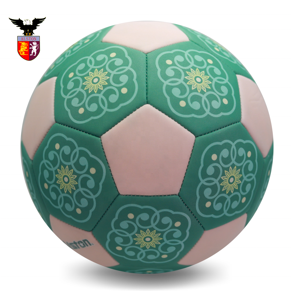 Alston chinese style colorful machine sewing soccer ball size 5