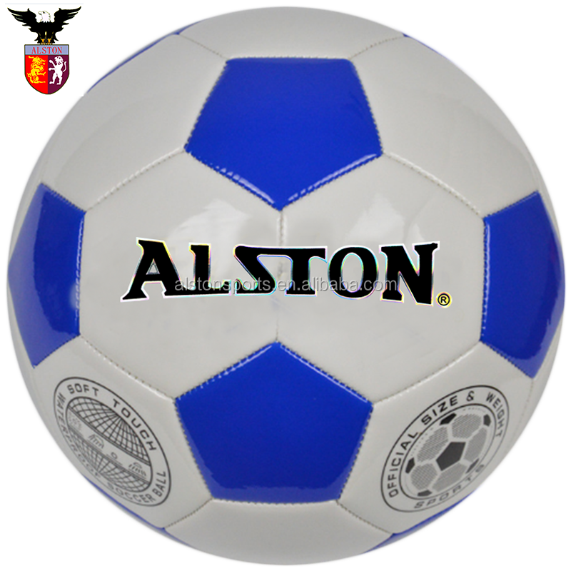 BSCI/SEDEX/ISO9001 ALSTON Futbal Size 5 Machine Sewing Soccer Ball/Football