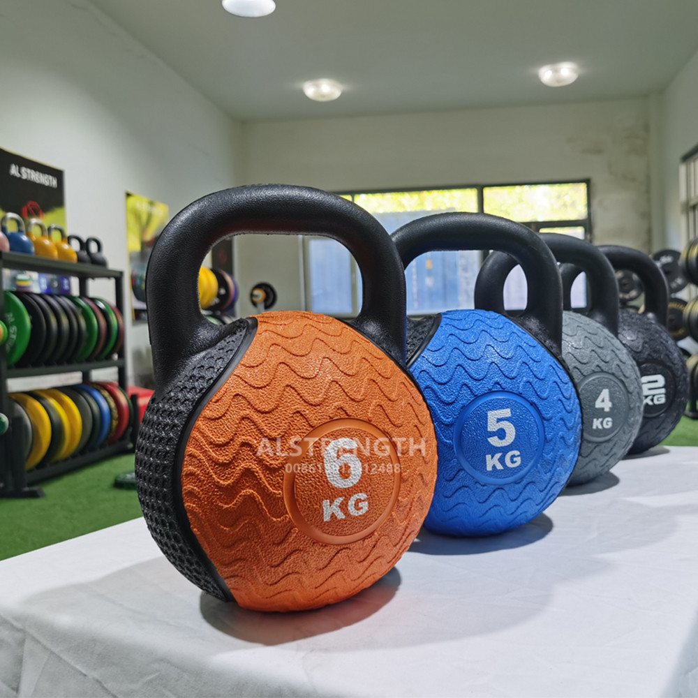 New Arrival Gym Equipment Dumbbell Fitness Custom Made Soft Rubber Sand Kettlebells