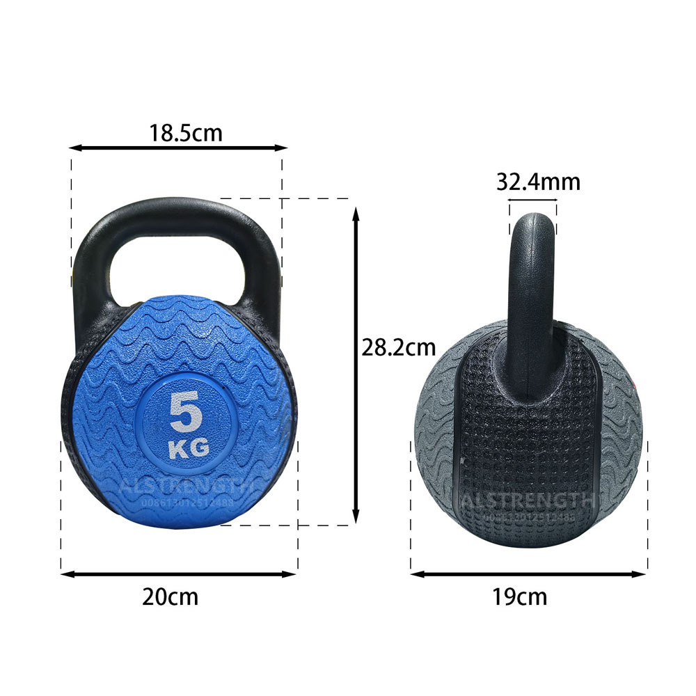 New Arrival Gym Equipment Dumbbell Fitness Custom Made Soft Rubber Sand Kettlebells