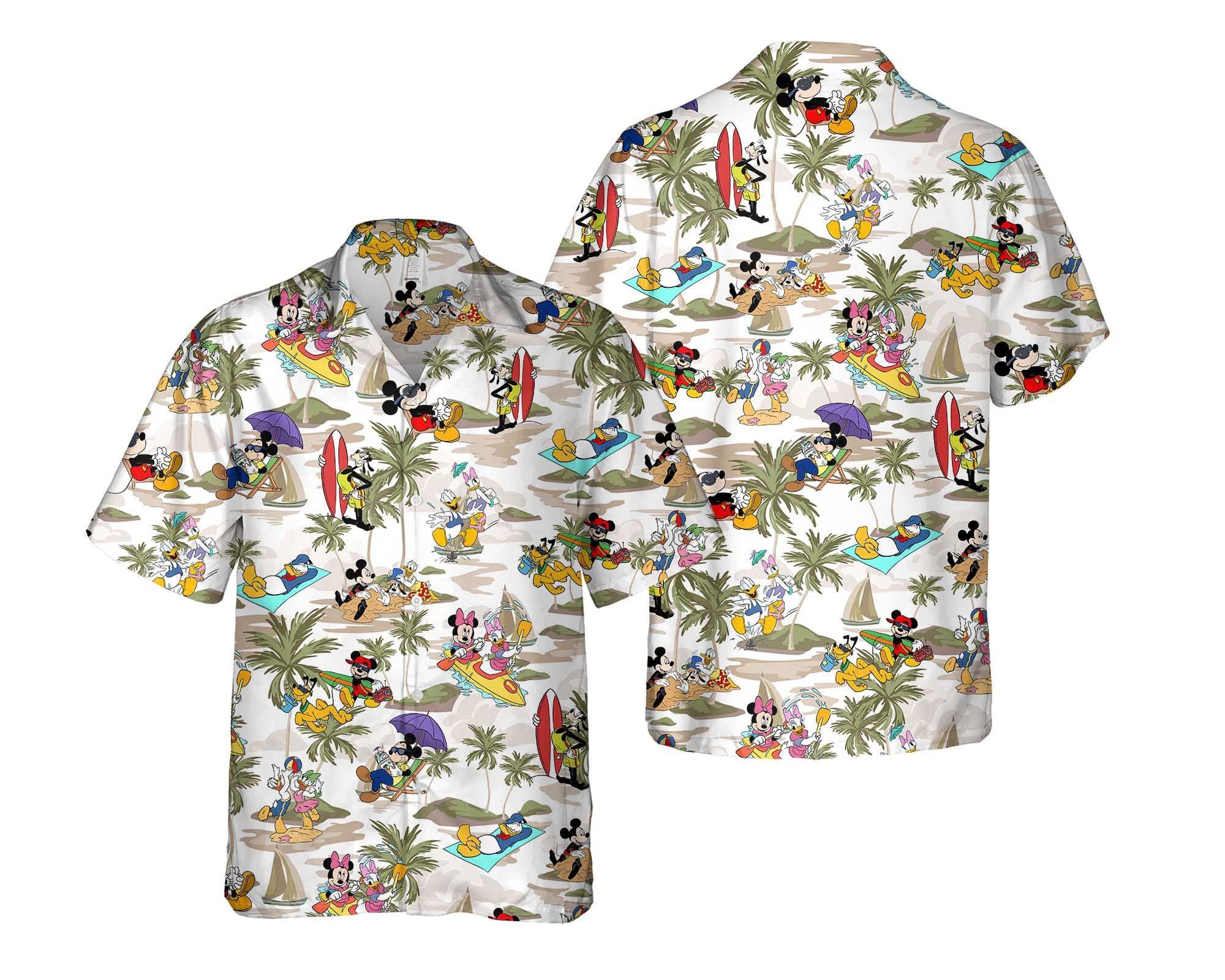 Unisex 2024 Summer Beach custom Printed Short Sleeve  shirt Button Down quick dry breathable Hawaiian shirts