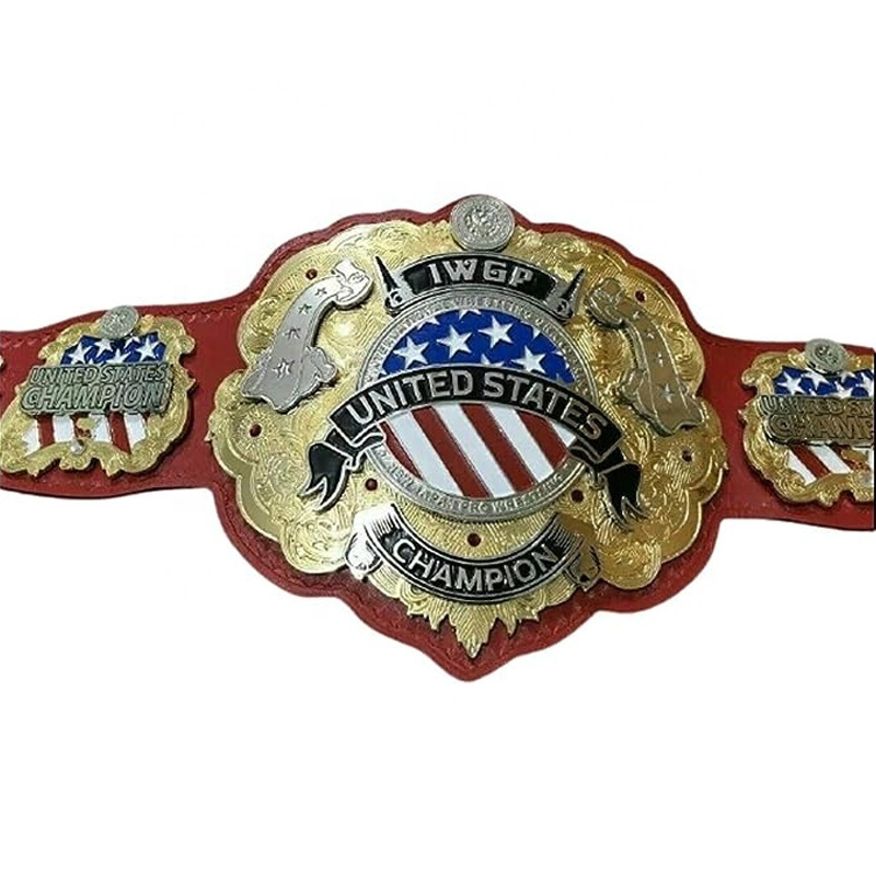 United States fighting Belt Wrestling Championship Wrestling Title Belt Championship Belt Plates Men's And Womens