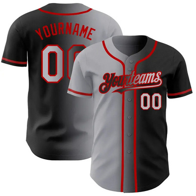 Custom cotton baseball jerseys online