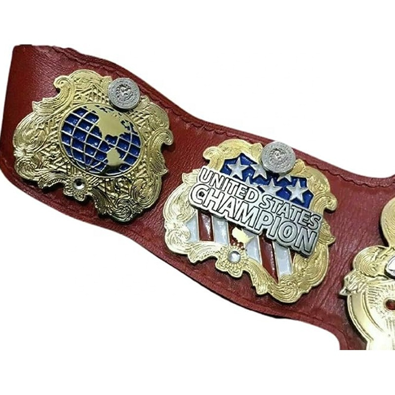 United States fighting Belt Wrestling Championship Wrestling Title Belt Championship Belt Plates Men's And Womens