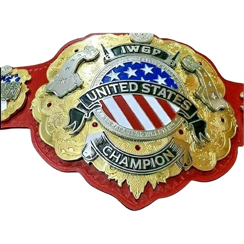 United States fighting Belt Wrestling Championship Wrestling Title Belt Championship Belt Plates Men's And Womens