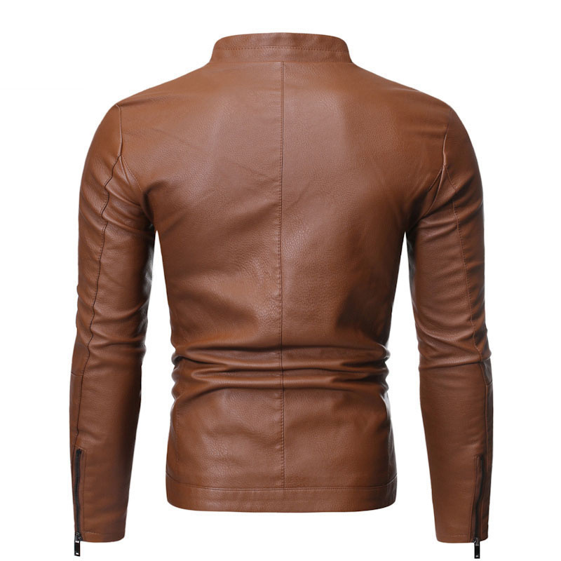 Genuine Leather Jacket2023 High Quality Water Resistant Cow Leather Jacket For Men, Custom Color 100% Leather Men's Jacket