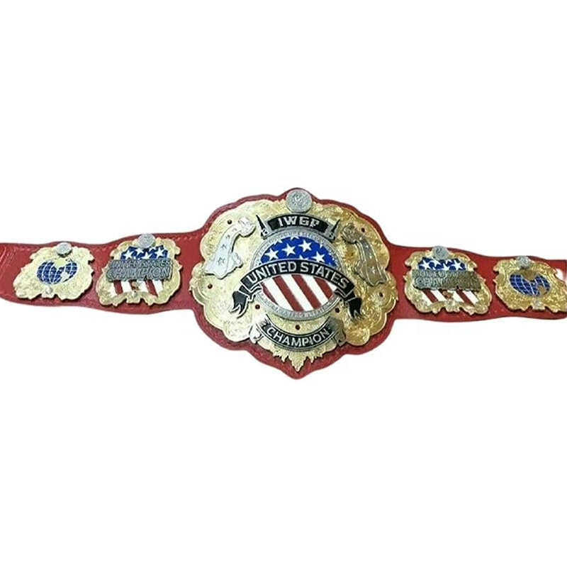 United States fighting Belt Wrestling Championship Wrestling Title Belt Championship Belt Plates Men's And Womens