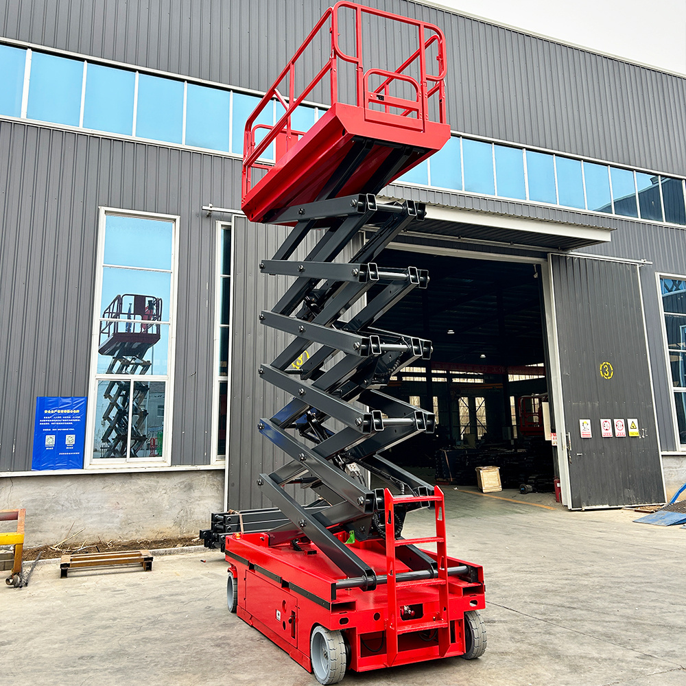 Electric Scaffold Lift Mobile Lifter Scaffolding Electric Hydraulic Scissor Lift Platform