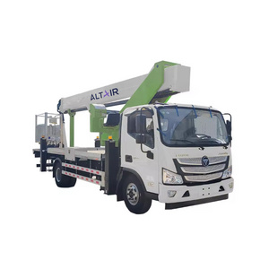 mobile Hydraulic truck mounted telescopic boom lift aerial work platform