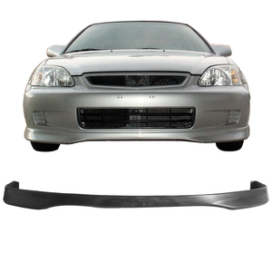 Made In Taiwan Unpainted PP Type-R Style Front Bumper Lip Car Protection For 1999-2000 Honda Civic EK