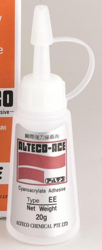 Quick and Strong ALTECO 15g/20g/50g Industrial Glue ACE Type D/EE/Z114/W1/ZCW/EZ3 Cyanoacrylate Adhesive At Competitive Price