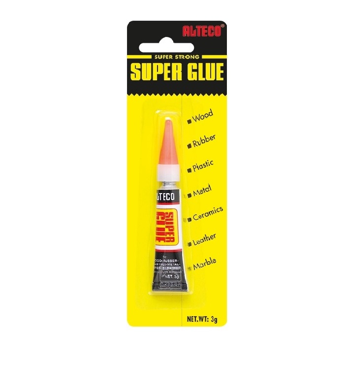 Alteco High Quality Superglue (SG-2 S TYPE 3G) Quick Cure And High Strength Adhesive