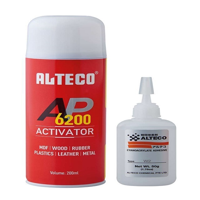 ALTECO The Best Activator + Glue AP 6200 Kit Suitable For Household & Industrial Multi-purposes