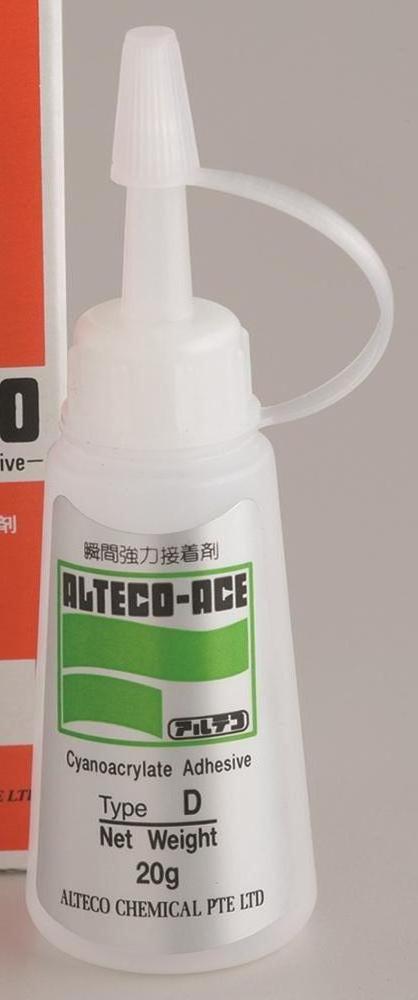 Quick and Strong ALTECO 15g/20g/50g Industrial Glue ACE Type D/EE/Z114/W1/ZCW/EZ3 Cyanoacrylate Adhesive At Competitive Price