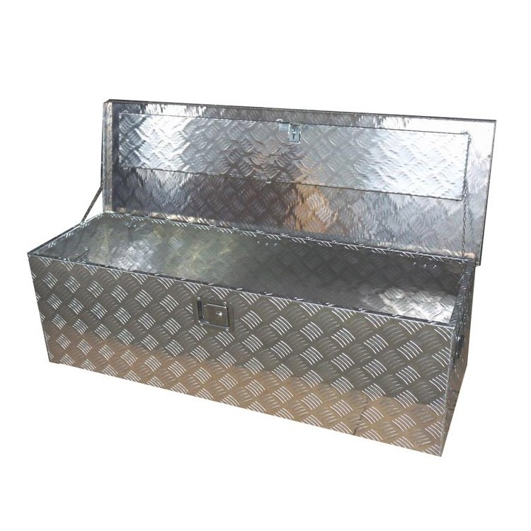 Aluminum Truck Tool Box Underbody Trailer Storage With Lock